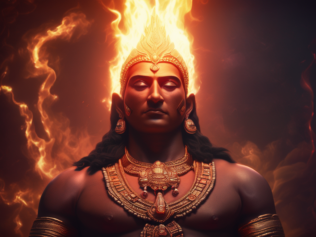 Agni: The Deified Fire in the Rig Veda. – Le Rig Veda