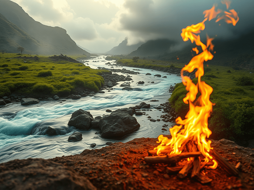 The Rig Veda and the origins of the first cities of the Indus-Sarasvati&nbsp;valley.