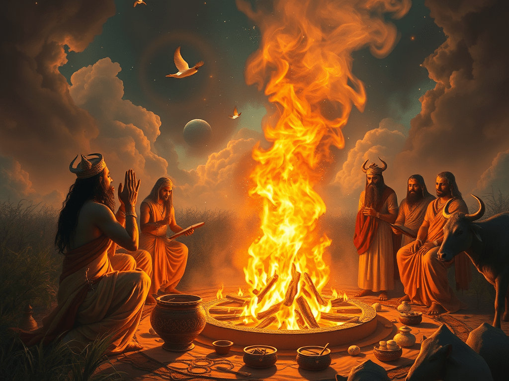 Hymns for Prosperity and Abundance in the Rig Veda