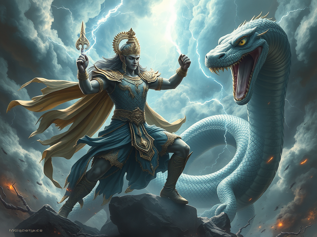 Vedic Heroes: Indra and the Cosmic Battles Against the Forces of Chaos ...