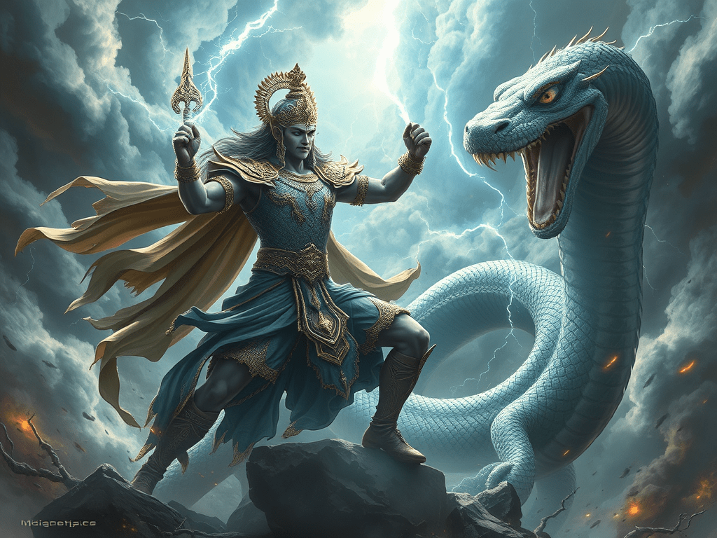 Vedic Heroes: Indra and the Cosmic Battles Against the Forces of&nbsp;Chaos