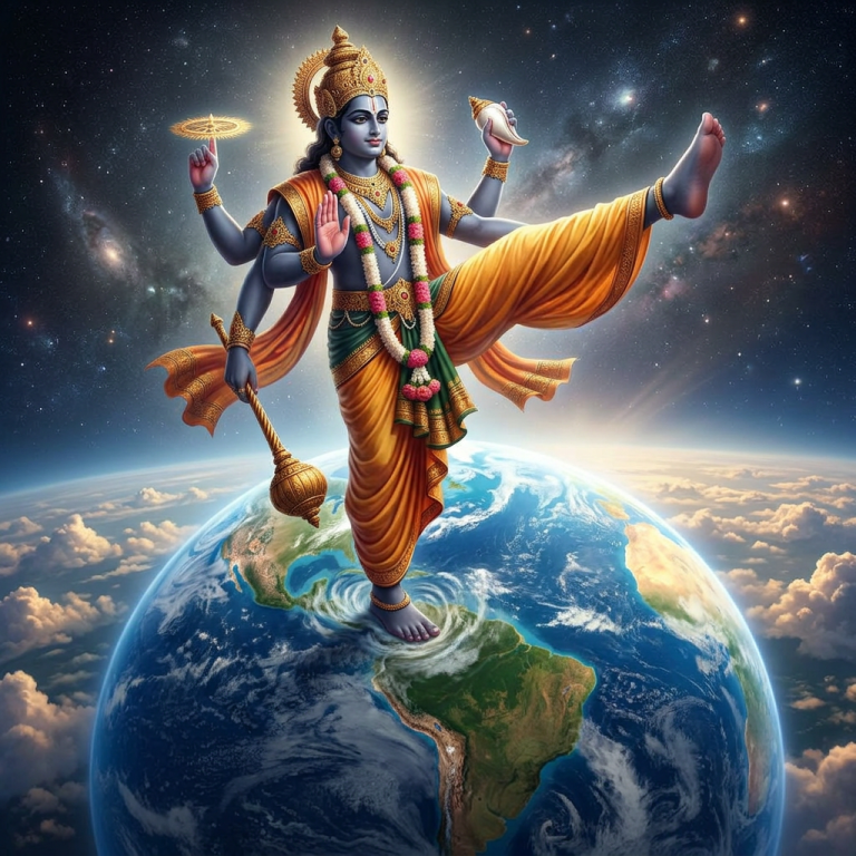 Le Rig Vishnu dans le Rig Veda : Les Trois Pas qui Mesurent l’Univers, et ...
