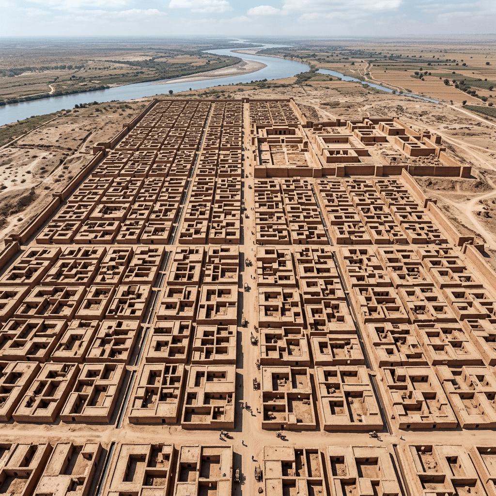 No palace, no temple: a civilization without architectural prestige